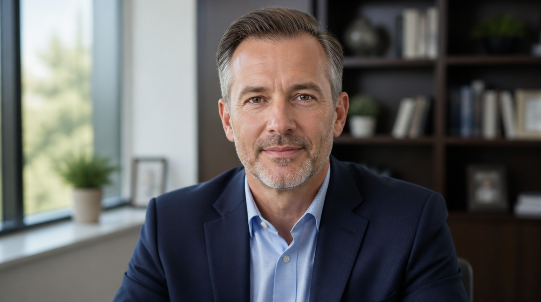 M. Garrett, CFO, on a Teams video call